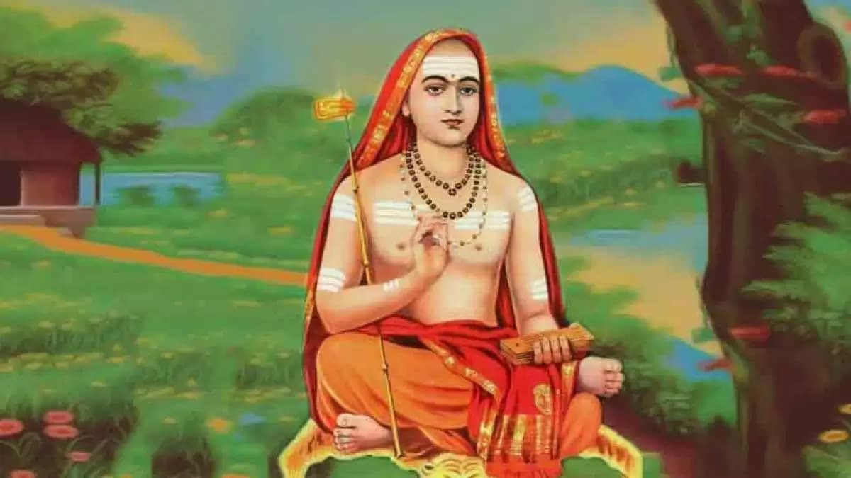 आदि शंकराचार्य 8वीं सदी के दार्शनिक और आध्यात्मिक नेता — Famous Hindus
