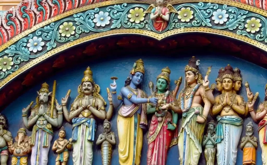 कला और वास्तुकला में हिंदू देवता