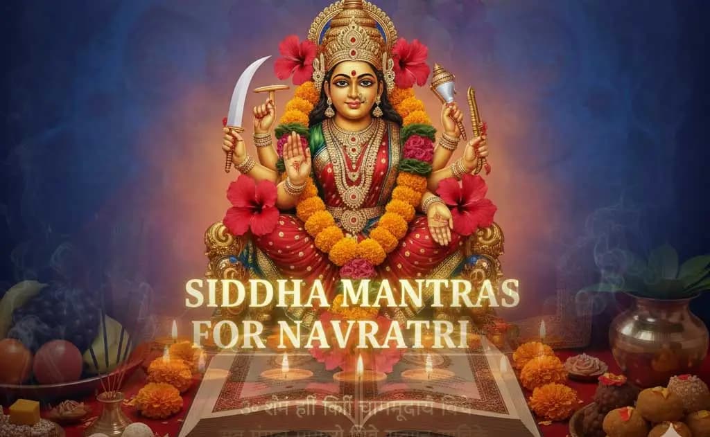 नवरात्रि 2025 के लिए सिद्ध मंत्र: शक्ति जागरण के पवित्र जप — Slokas and Mantras