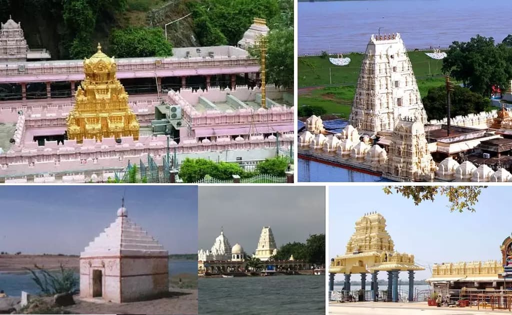 कृष्णा नदी के किनारे स्थित मंदिर: एक पवित्र तीर्थस्थल