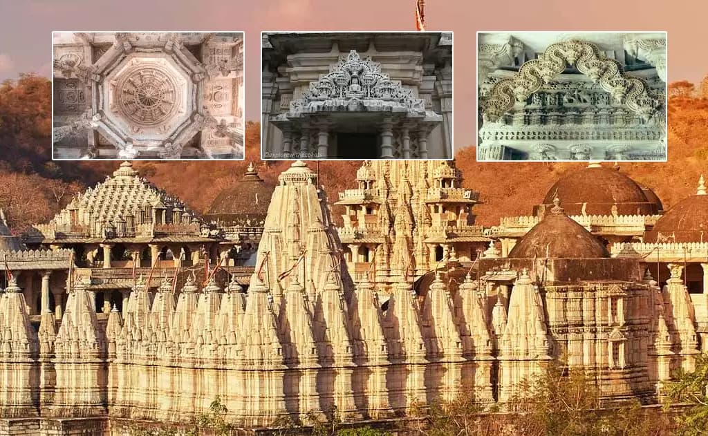 राजस्थान में रणकपुर जैन मंदिर