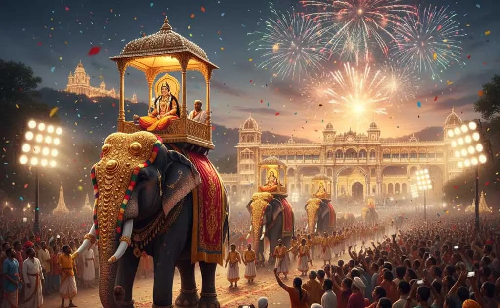 मैसूर में दशहरा अनुभव: एक यात्री का मार्गदर्शन