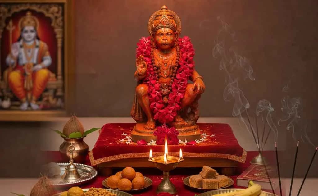 मंगलवार व्रत नियम और भोजन सूची: विवाह एवं मंगल दोष के लिए — पूजा, श्लोक और मंत्र