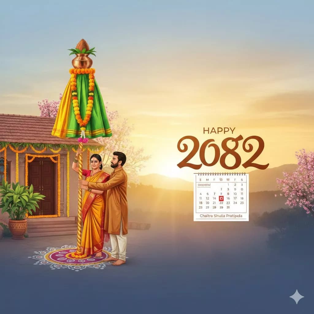 गुडी पड़वा — विक्रम संवत् नववर्ष २०८२