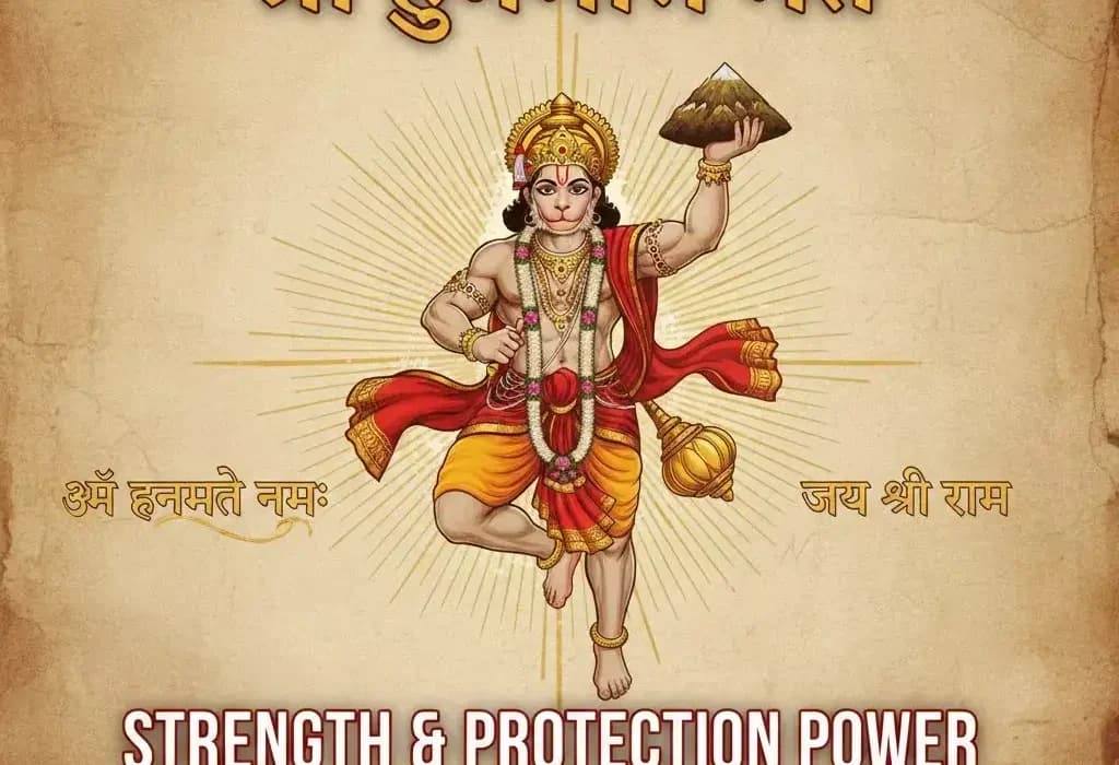 हनुमान मंत्र: शक्ति और सुरक्षा की दिव्य शक्ति — Slokas and Mantras