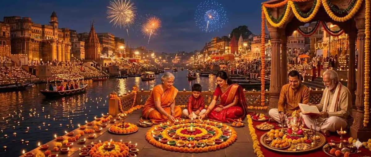 भारत भर में दिवाली 2026: दीपों का त्योहार, पूजा विधि और प्रमुख स्थानों की भव्य जानकारी दिवाली 2026 कब है? तिथि, मुहूर्त और महत्व — Festivals