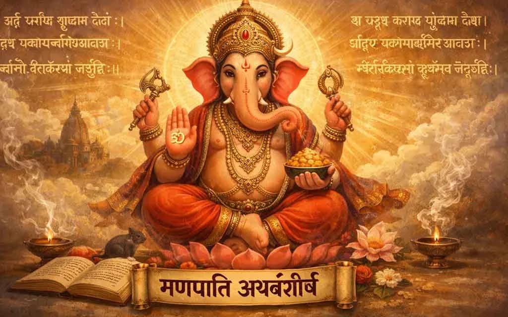 गणपति अथर्वशीर्ष: अर्थ, लाभ व पाठ विधि — Hindu Gods