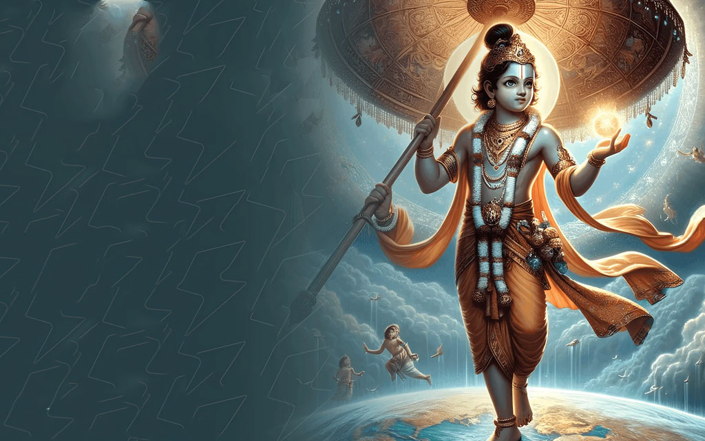 वामन अवतार: वह बौना जिसने ब्रह्मांड को विनम्रता की शक्ति सिखाई — Dasavataram