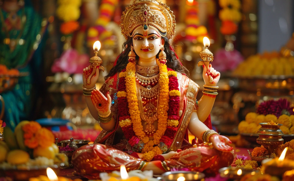 व्यवसाय के मालिक समृद्धि के लिए शुक्रवार को अपनी दुकानों में लक्ष्मी देवी पूजा कैसे कर सकते हैं — Traditions