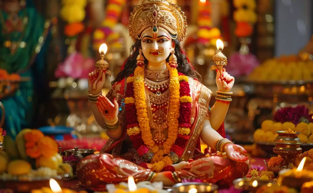 व्यवसाय के मालिक समृद्धि के लिए शुक्रवार को अपनी दुकानों में लक्ष्मी देवी पूजा कैसे कर सकते हैं — Traditions