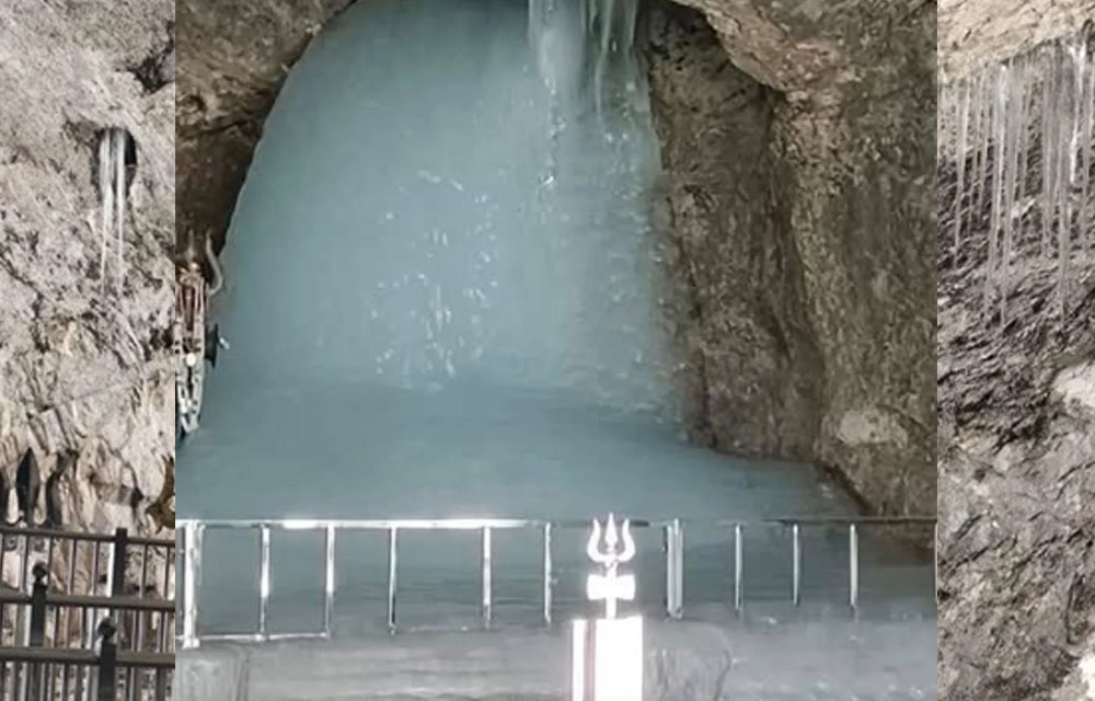 Amarnath Yatra 2025: Viral Baba Barfani Photos Ignite Devotee Fervor, Snow Clearance Begins on Baltal &amp; Chandanwari Routes — Char Dham Yatra