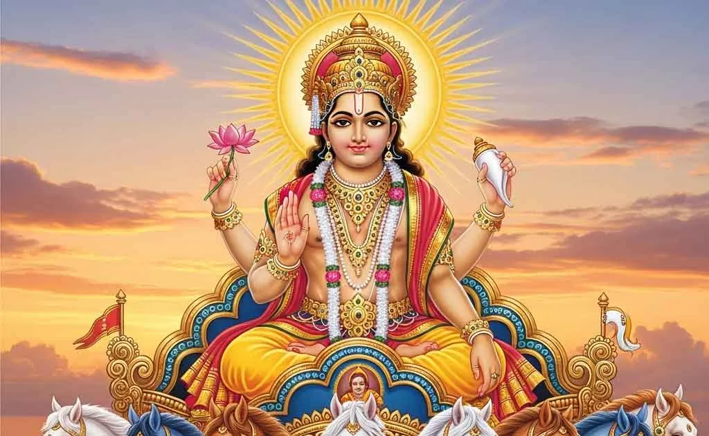 रविवार के देवता: सूर्य पूजा विधि, मंत्र, व्रत और अनुष्ठान