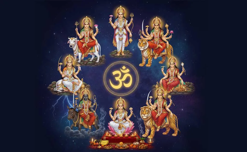 महिलाओं के लिए नवरात्रि 2026: देवी पूजा, दैनिक अनुष्ठान, रंग, व्रत और मंत्र (11–19 अक्टूबर) — Festivals