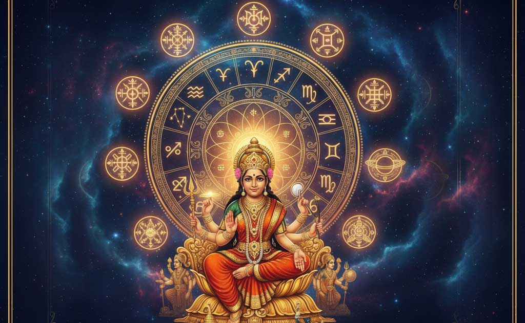 नवरात्रि 2025 के ज्योतिषीय संयोग: देवी के आशीर्वाद के साथ अपना राशिफल संतुलित करें  — Horoscope by Moon Sign