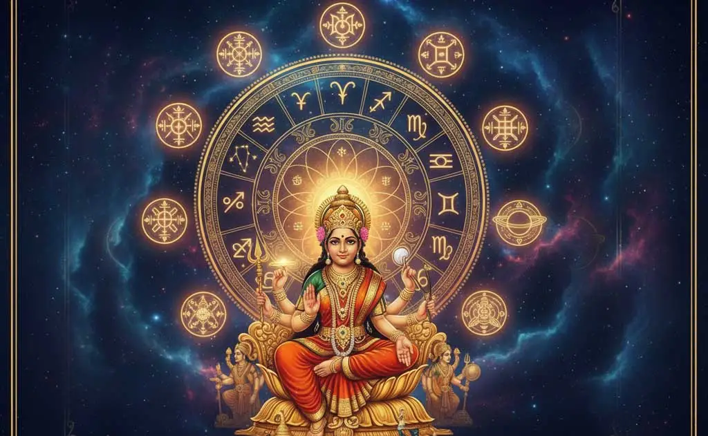 नवरात्रि 2025 के ज्योतिषीय संयोग: देवी के आशीर्वाद के साथ अपना राशिफल संतुलित करें  — Horoscope by Moon Sign