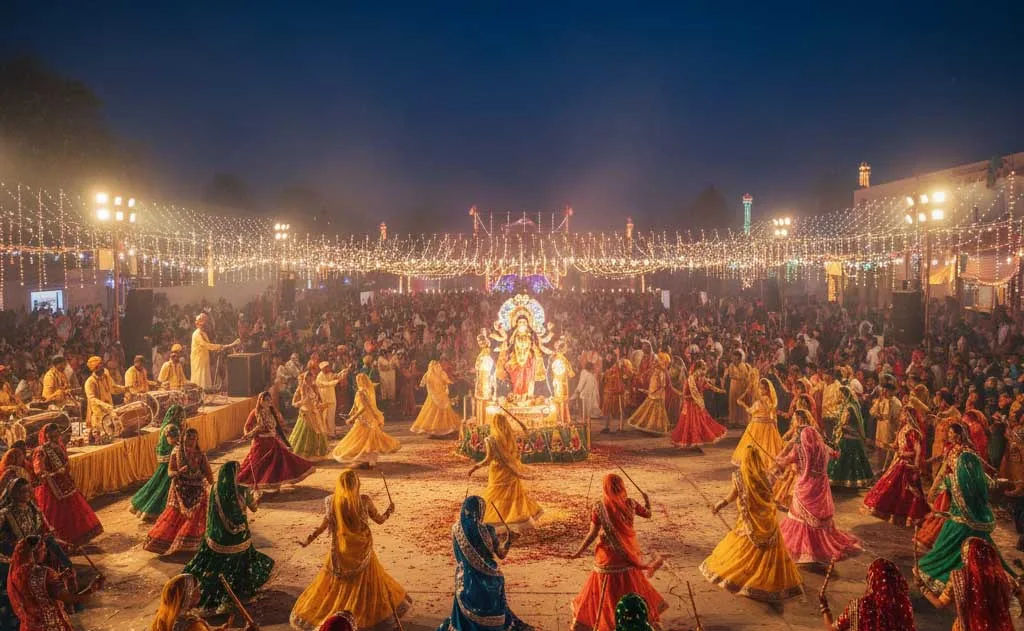 गरबा 2026 बेंगलुरु: बैंगलोर में नवरात्रि गरबा और डांडिया कार्यक्रम — Festivals