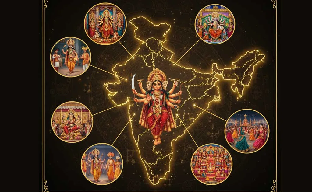 भारत भर में नवरात्रि: उत्सव मनाने के 5 अलग-अलग तरीके — Festivals