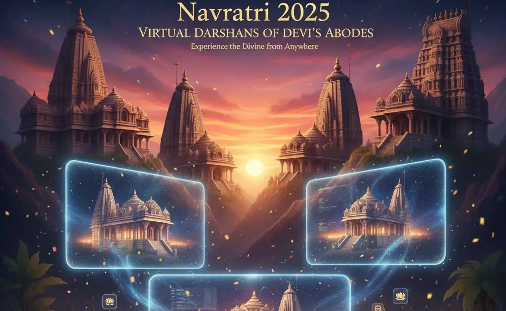 नवरात्रि 2025: देवी के पवित्र धामों के वर्चुअल दर्शन — Festivals