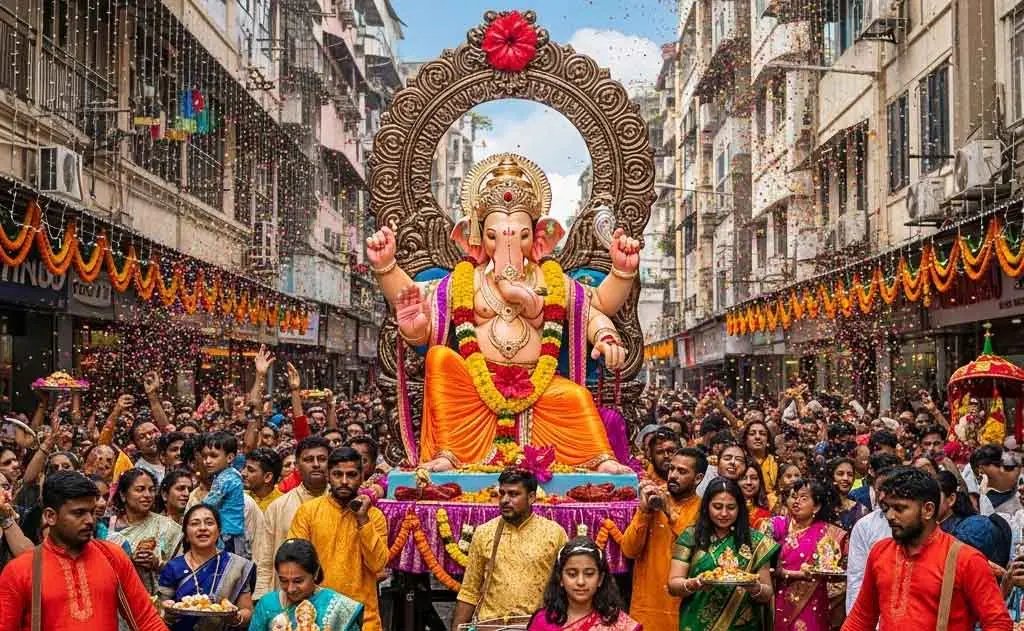 गणेश चतुर्थी 2026 घरेलू पूजा और इको-विसर्जन: UK, कनाडा, ऑस्ट्रेलिया और UAE के NRI के लिए संपूर्ण गाइड — त्योहार