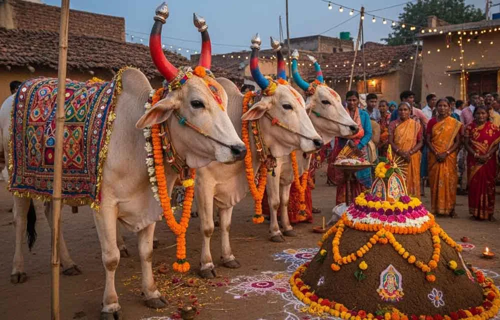 वसु बारस 2026: गोवत्स द्वादशी की तिथि, गाय-बछड़े की पूजा, नंदिनी की कथा और परंपराएँ