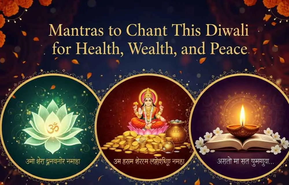 इस दिवाली स्वास्थ्य, धन और शांति के लिए जपें ये मंत्र — पूजा, श्लोक और मंत्र