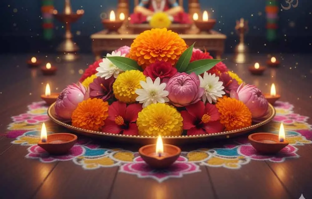 दिवाली पूजा में चढ़ाए जाने वाले पवित्र फूल और उनकी ऊर्जा