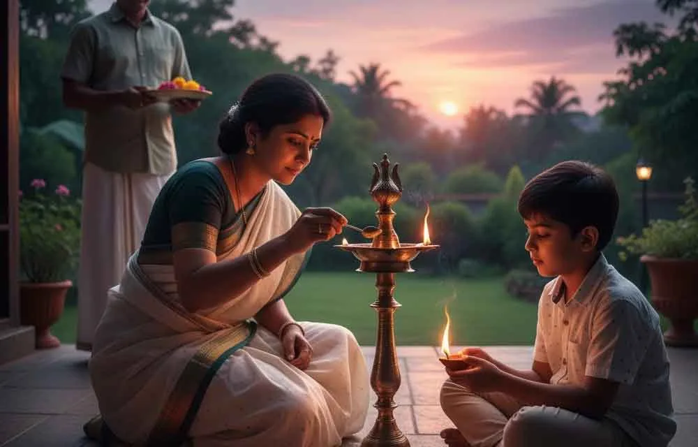 दीपाराधना: दीप जलाने का महत्व, दीपं ज्योति परब्रह्म का अर्थ, तेल और बत्तियाँ — आध्यात्मिकता