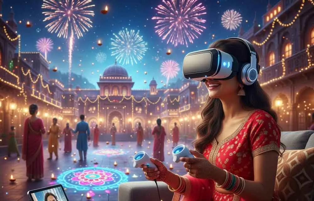 वर्चुअल दिवाली: दूर बसे परिवार के साथ उत्सव मनाने के आत्मीय विचार — Festivals
