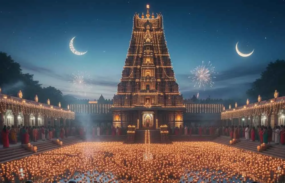 कार्तिक मास में शिव मंदिर दर्शन का महत्व – दिव्य महिमा और पावन कथाएँ — त्योहार