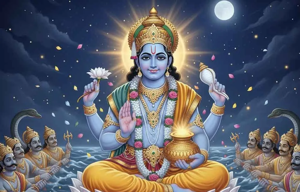 भगवान धन्वंतरि की कथा और धनतेरस की उत्पत्ति — Festivals