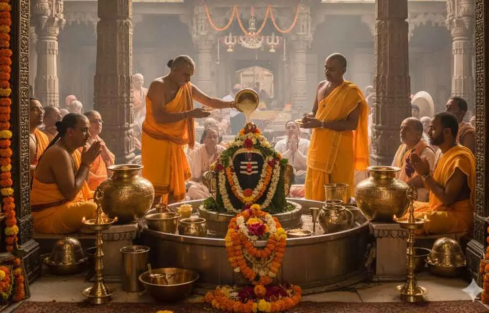 शैव हिंदू पुजारी (तेलुगु) — हिंदू टेम्पल ऑफ़ सेंट्रल इंडियाना (HTCI), इंडियाना 2026 — मंदिर नौकरियाँ