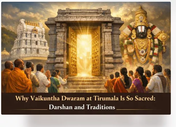 तिरुमला का वैकुंठ द्वारम् इतना पवित्र क्यों है: दर्शन और परंपराएँ — मंदिर