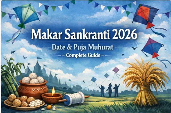 मकर संक्रांति 2026 तिथि और पूजा मुहूर्त – संपूर्ण मार्गदर्शिका — त्योहार