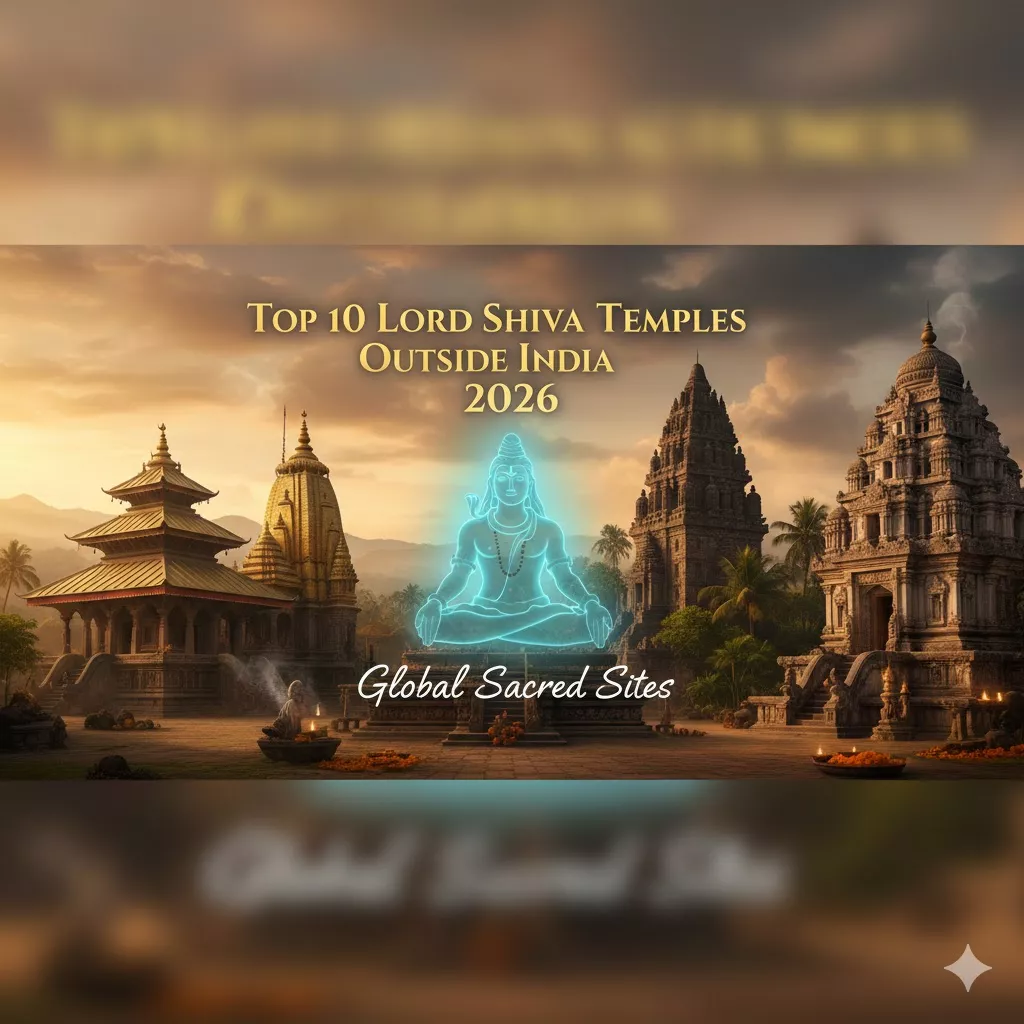 Top 10 Lord Shiva Temples Outside India 2026: Global Sacred Sites — Temples