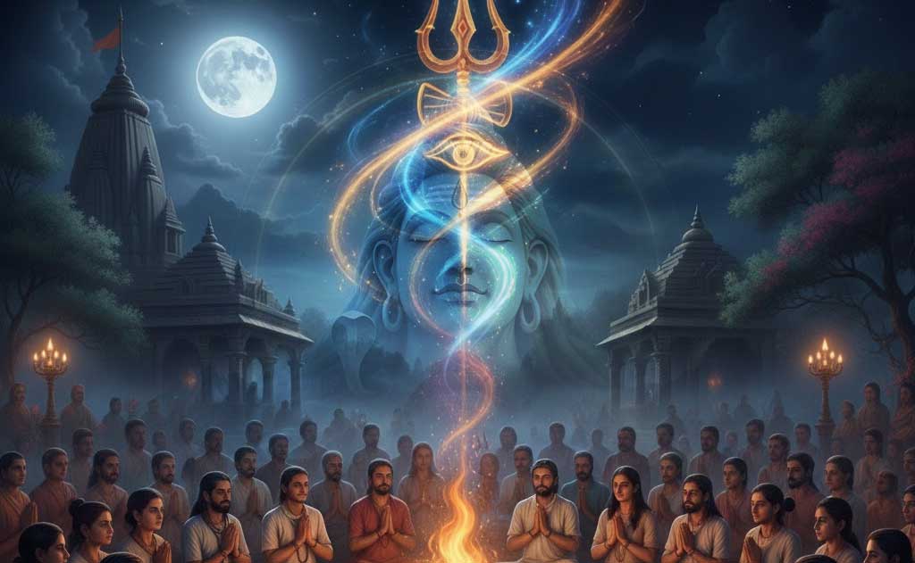 महाशिवरात्रि जागरण और मंत्र जाप के लाभ: पवित्र रात्रि का दिव्य रूपांतरण — Slokas and Mantras