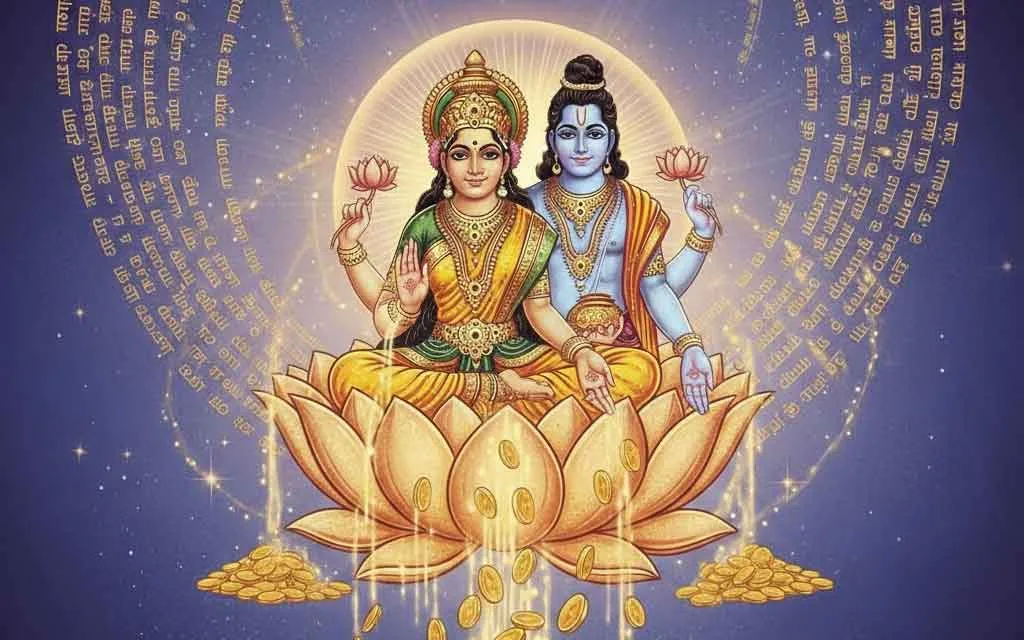 कनकधारा स्तोत्रम्: IAST सहित पूर्ण संस्कृत पाठ, अर्थ और पाठ करने की विधि — पूजा, श्लोक और मंत्र