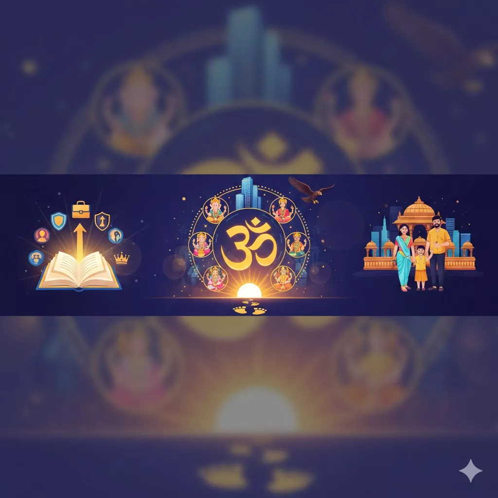 करियर सफलता, जॉब सिक्योरिटी, प्रमोशन और सैलरी हाइक के लिए शक्तिशाली मंत्र | एनआरआई के लिए हिंदू मंत्र गाइड — Slokas and Mantras