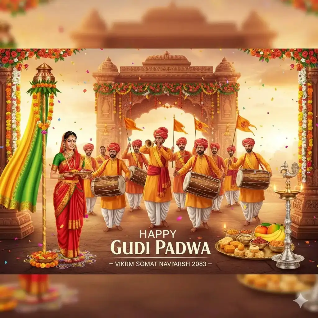 गुडी पड़वा — विक्रम संवत् नववर्ष २०८३ — Festivals