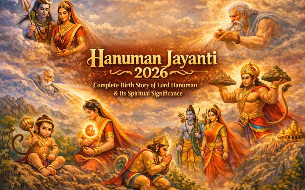 Hanuman Jayanti 2026: Complete Birth Story of Lord Hanuman & Its Spiritual Significance — Festivals