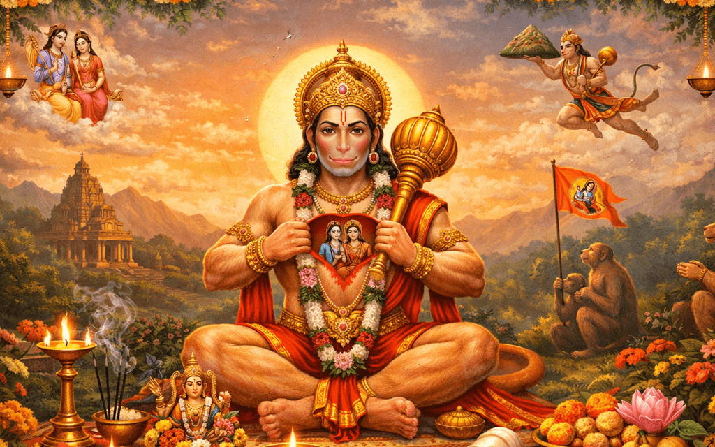 Hanuman Jayanti 2026: The Complete Devotional Guide — Date, Significance, Pooja Rituals, Mantras & Celebration — Festivals