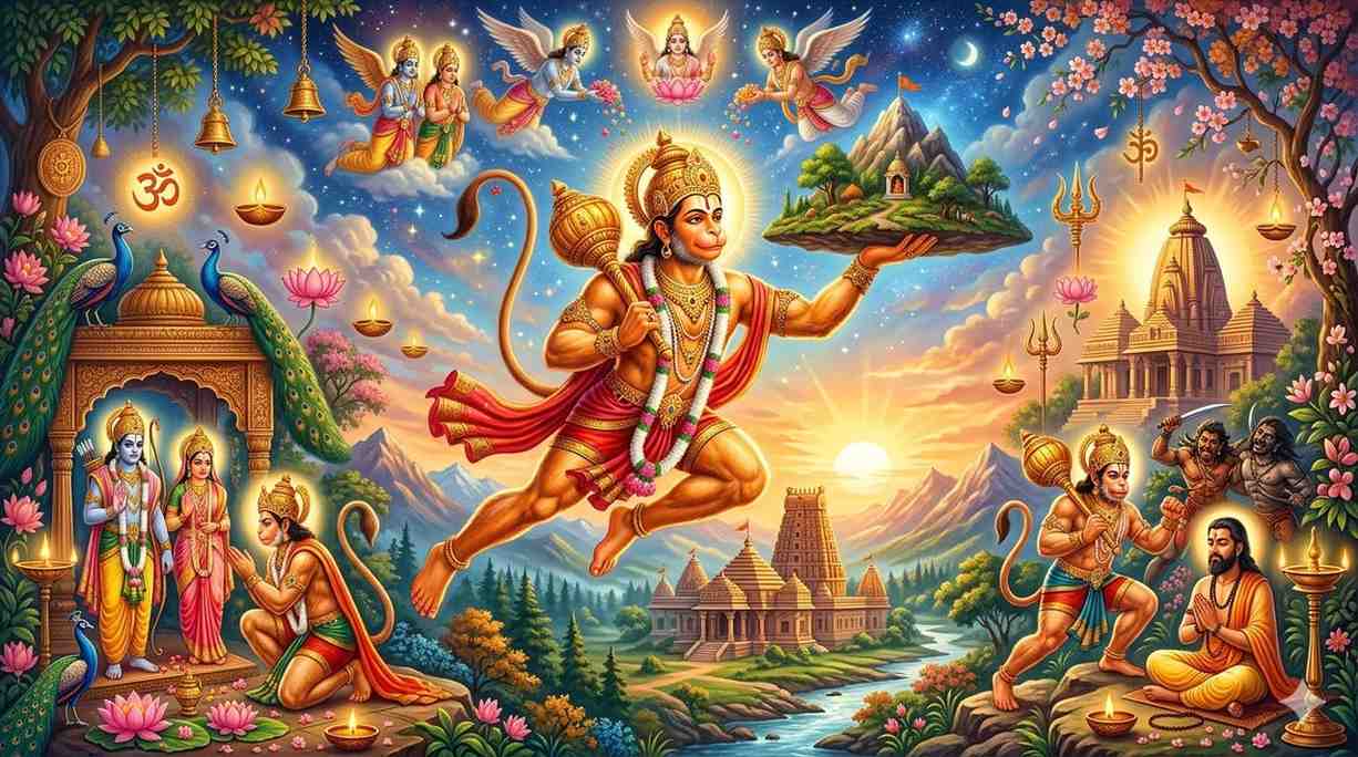 Hanuman Chalisa — Full Lyrics with English Meaning — Hindu Gods