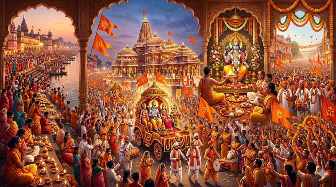 भारत भर में श्री राम नवमी 2026: भव्य उत्सव, पूजा विधि और प्रमुख स्थानों की जानकारी — Sri Rama Navami
