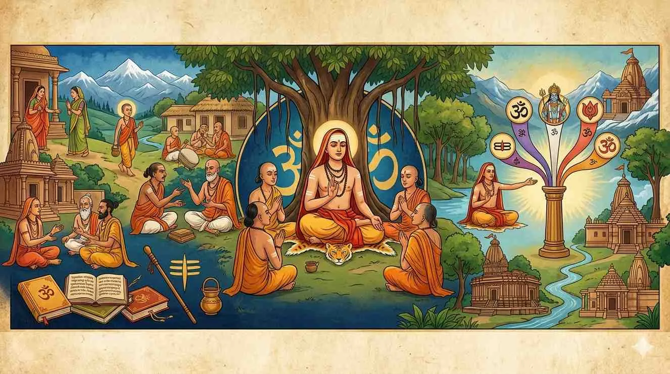 हिंदुओं और संपूर्ण विश्व को आदि शंकराचार्य से क्या सीखना चाहिए — आधुनिक युग के लिए शाश्वत ज्ञान — Famous Hindus