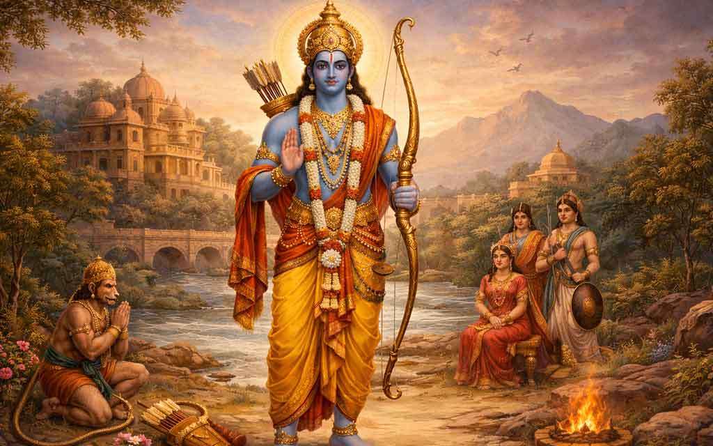 Lord Rama: The Ideal Man, King & Avatar — Complete Spiritual Biography — Hindu Gods