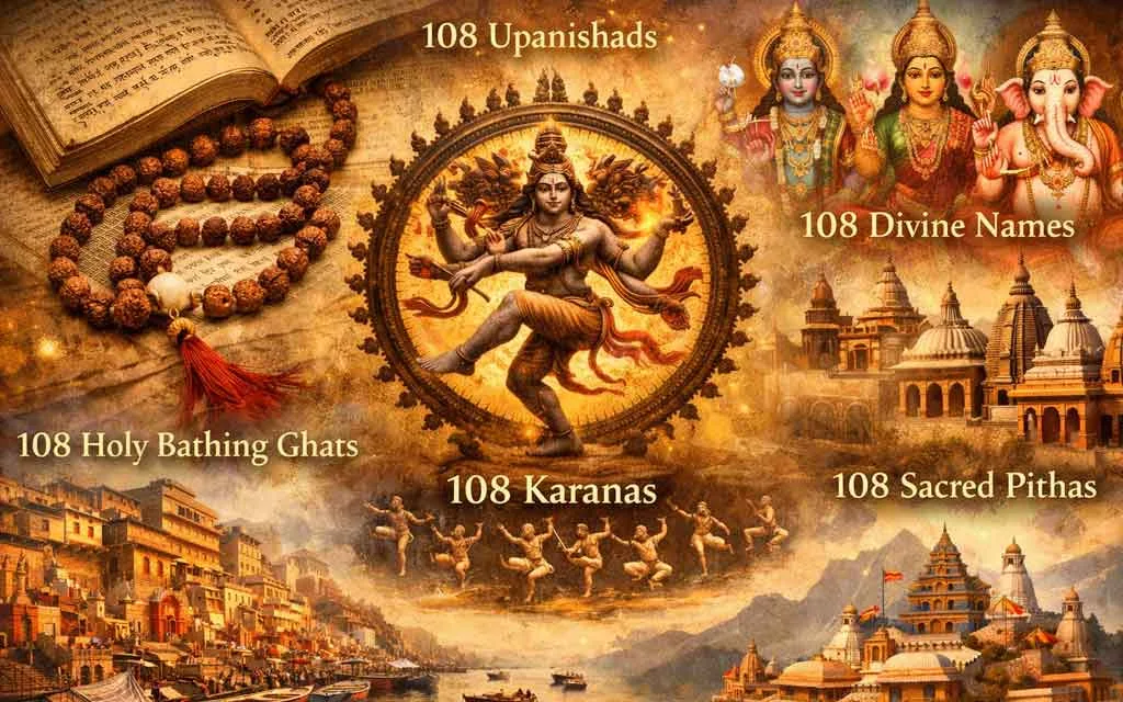 हिंदू धर्म की पवित्र संख्याएँ: 108 की संपूर्ण कथा और इसका दिव्य महत्व — आध्यात्मिकता