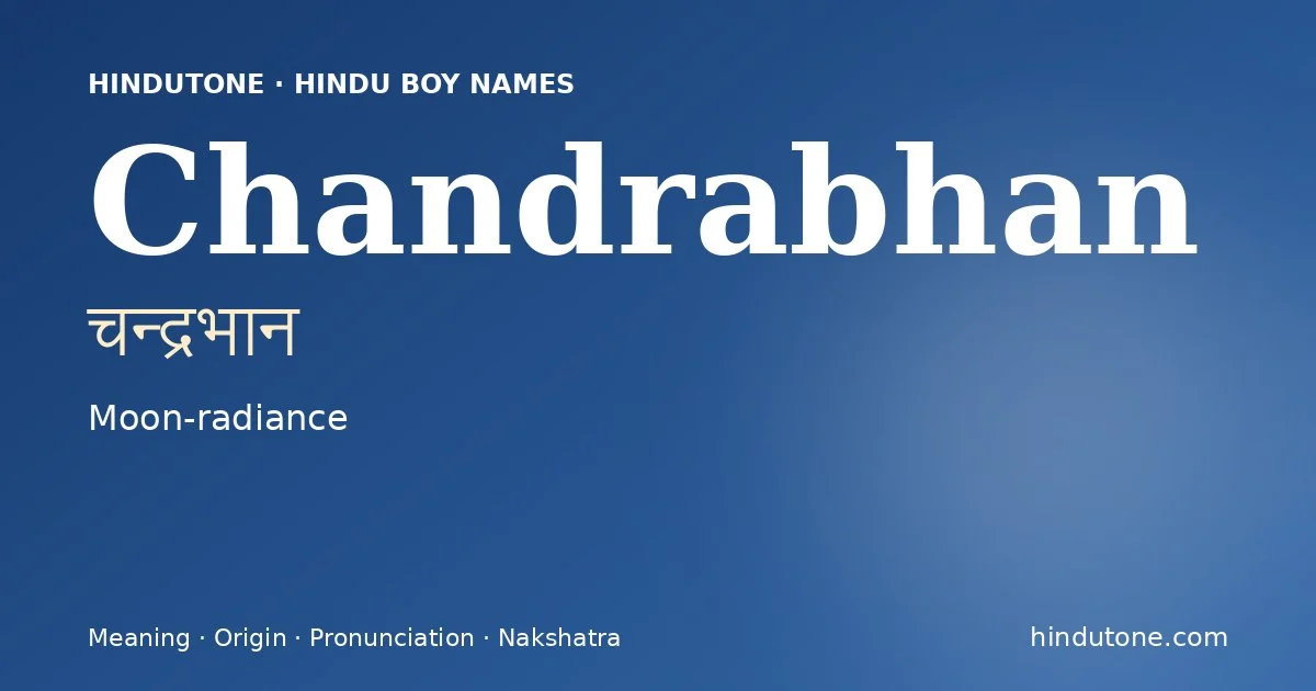 चन्द्रभान