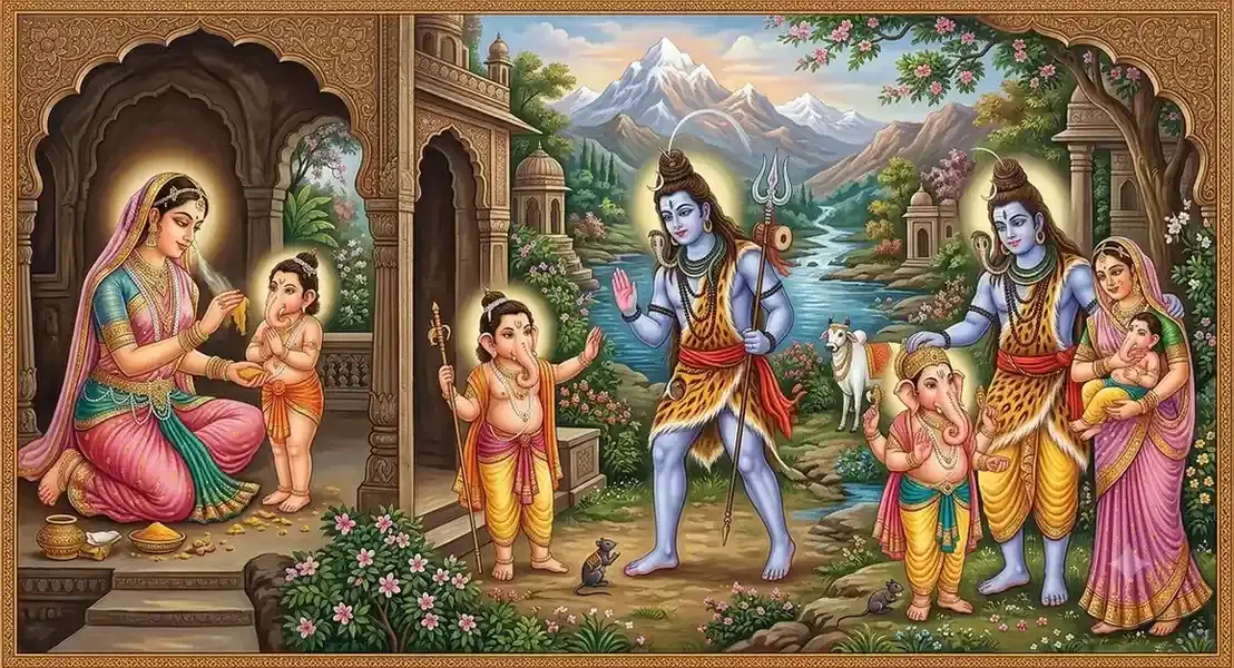 गणेश चतुर्थी 2026 — NRI घर पूजा एवं सरल मोदक — Festivals